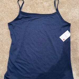 Women's Navy Blue Spaghetti Strap Top